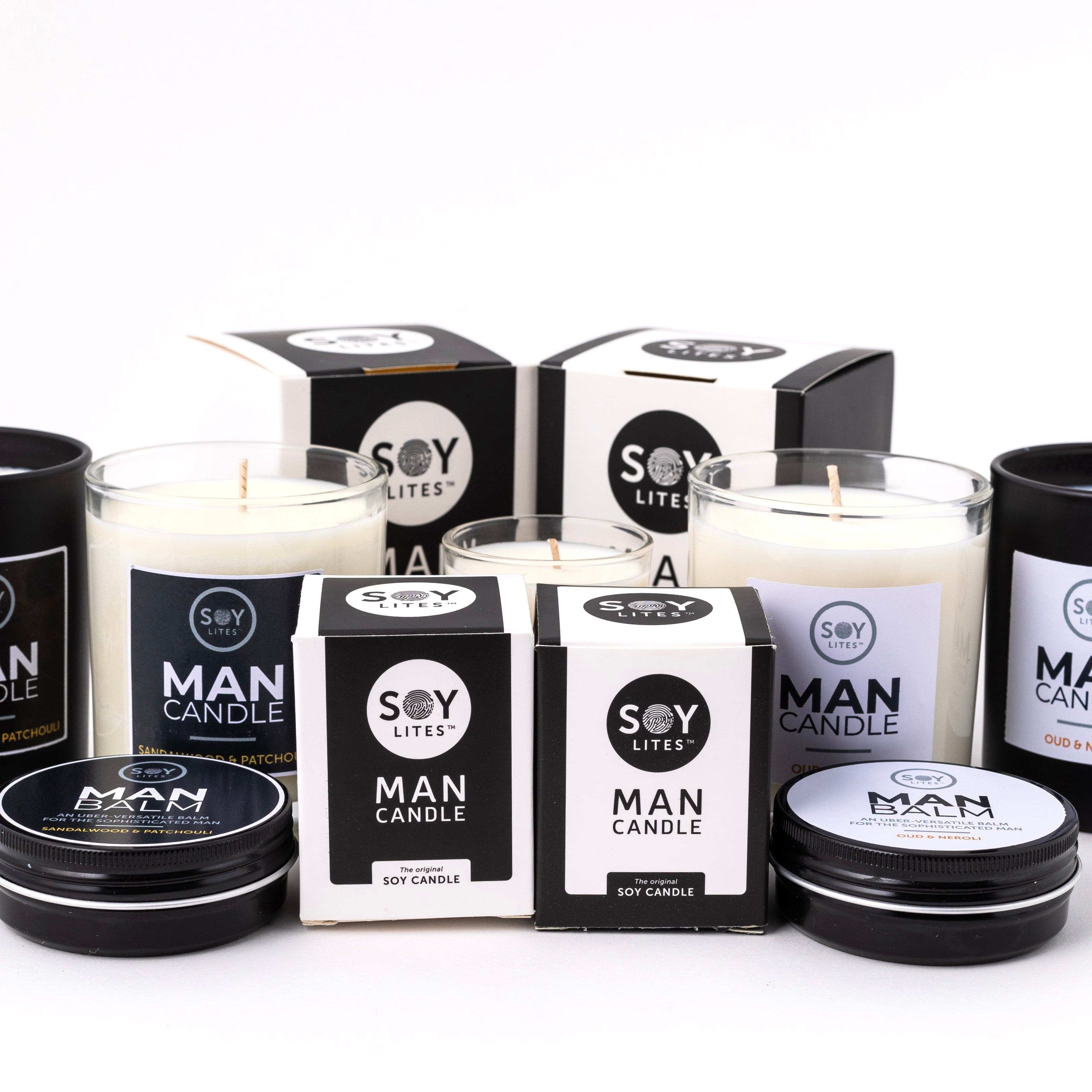 SoyLites Man Candle Man Candle with Oud & Neroli